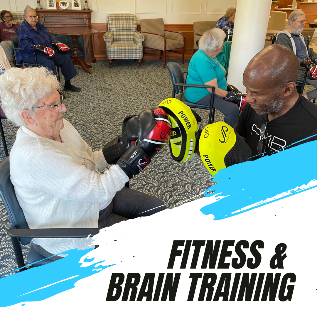 Active Living for LTC – Boxing program graphic